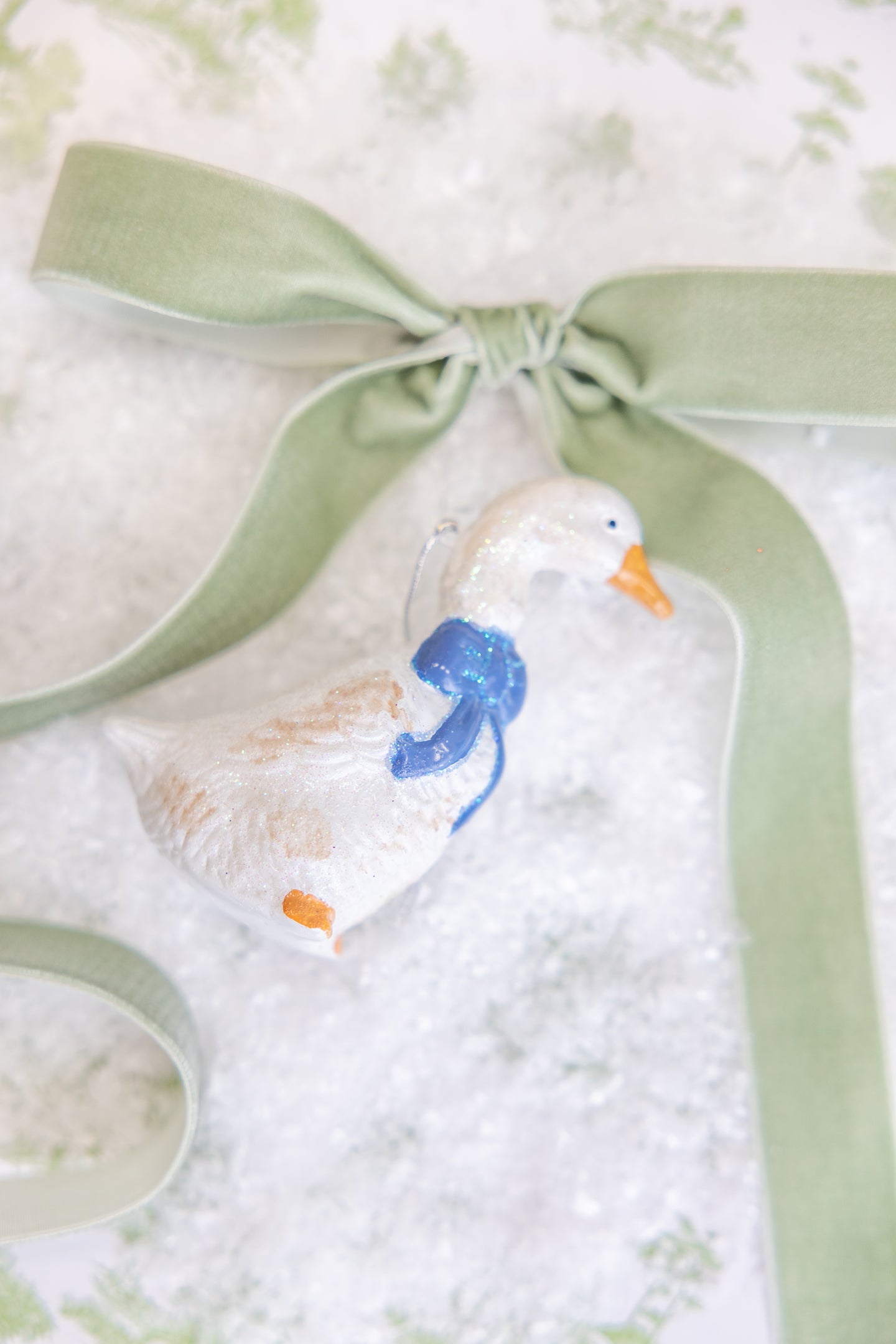 Country Geese Ornament